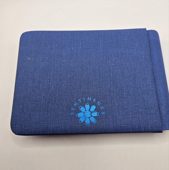 Creative Memories, Blue Photo Album with Gold Accents - Picture 3 of 7